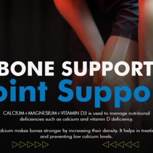 NeuroNutrition VITAMIN D3 Tablets Powered with Calcium and Magnesium -BUY1GET 2 FREE TODAY ONLY DEAL