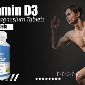 NeuroNutrition VITAMIN D3 Tablets Powered with Calcium and Magnesium -BUY1GET 2 FREE TODAY ONLY DEAL