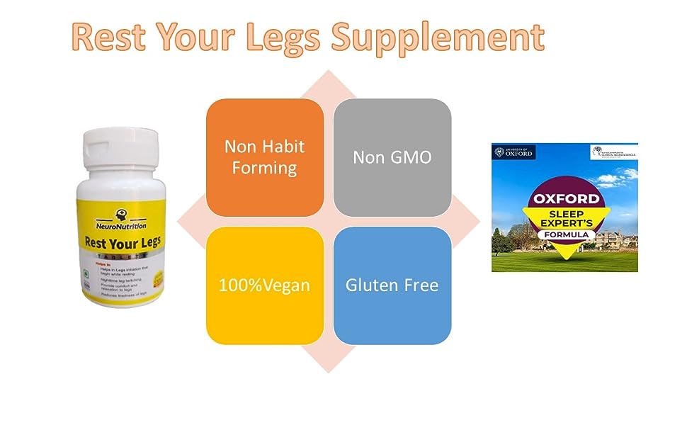 Neuro Nutrition Rest Your Legs Pack TODAY'S BEST DEAL BUY1 AND GET 2 FREE @Rs699 plus Delivery Fee