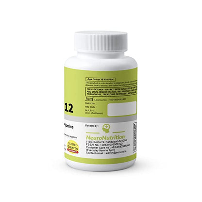 NeuroNutrition Oxford Specialist Vitamin B12 Pack of 3 (180 Tabs)@R699+Delievery Free