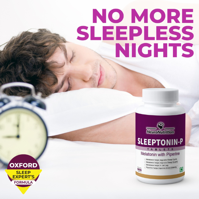 NeuroNutrition SLEEPTONIN-P Pack of 2 (120 Tabs)
