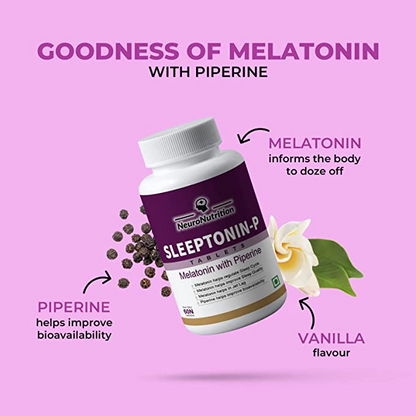 NeuroNutrition Oxford Expert SLEEP KIT SLEEPTONIN-P Pack of 1 (60 Tabs)