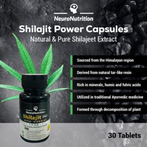 NeuroNutrition Shilajit Power Capsules BUY1 GET 2 FREE TODAY ONLY DEAL