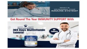 NeuroNutrition 365 Days-Multivitamin Tablets with Ashwaganda & Ginesung -BUY1GET2FREE ==TODAY ONLY DEAL @Rs699+Delievery Fee