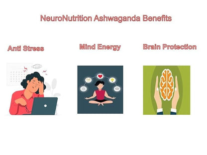 NeuroNutrition Perfect Sound Sleep Combo(1Pack Sleeptonin P,1 pack Rest Your Legs and 1 Pack Ashwaganda Capsules)