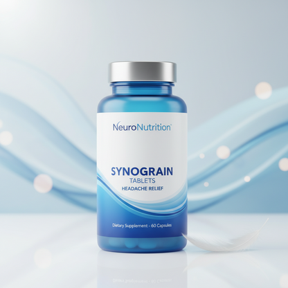 Neuronutrition Synograine Tablets for Headache and Migraine Buy1 Get 1 Free Today Only Deal