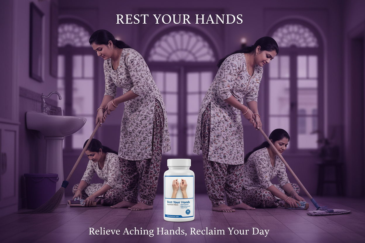 Neuronutrition REST YOUR HANDS Tablets -Buy1 Get1 Free -Delivery Free-Oxford and Harvard Exert FOrmula