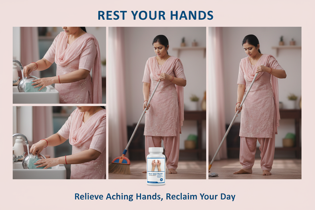 Neuronutrition REST YOUR HANDS Tablets -Buy1 Get1 Free -Delivery Free-Oxford and Harvard Exert FOrmula