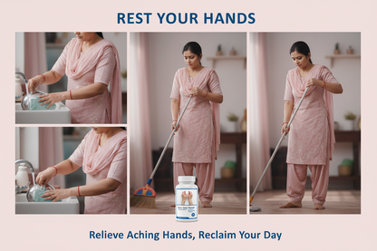 Neuronutrition REST YOUR HANDS Tablets -Buy1 Get1 Free -Delivery Free-Oxford and Harvard Exert FOrmula