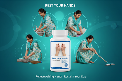 Neuronutrition REST YOUR HANDS Tablets -Buy1 Get1 Free -Delivery Free-Oxford and Harvard Exert FOrmula