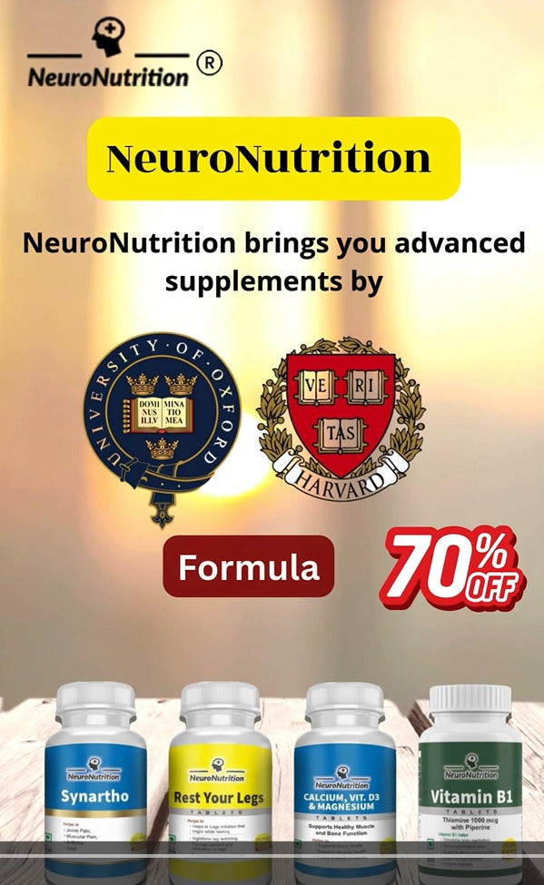 Neuronutrition Spine Health Combo-Upto 80% Off 999Rs for 4 bottles MRP3796Rs-Today Only Deal